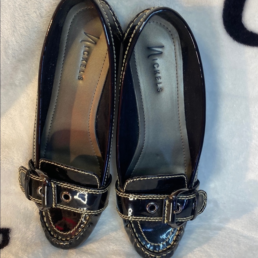NICKELS Black Women's Loafers